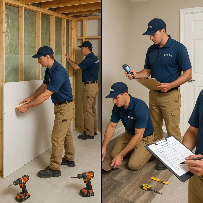 Repairs and Reconstruction process in Bethel Park, PA